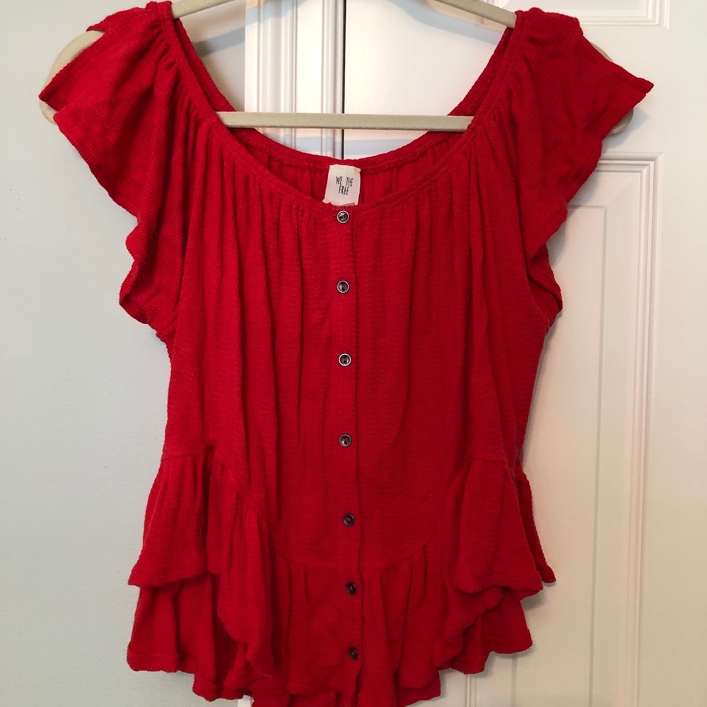 We The Free Off the Shoulder Top